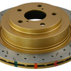 DBA 06-07 WRX / 05-08 LGT Rear Drilled & Slotted 4000 Series Rotor
