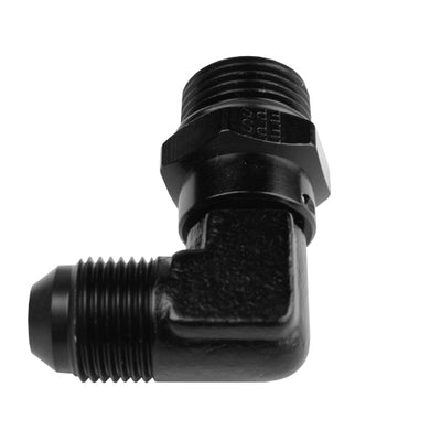 Aeromotive Fitting - Elbow - 90-Deg - AN-10 ORB to AN-08 Flare