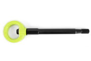 PERRIN 08-14 Subaru WRX & STI / 08-11 Impreza / 05-09 Legacy Tow Hook Kit (Front) - Neon Yellow