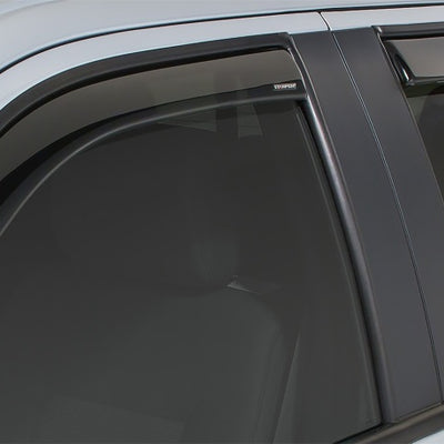 Stampede 16-21 Honda Civic Sedan Snap-Inz Sidewind Deflector 4pc - Smoke