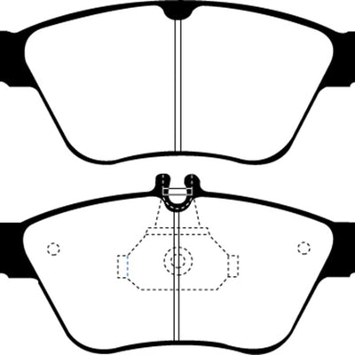 EBC 99-01 Mercedes-Benz C230 (W202) 2.3 Ultimax2 Front Brake Pads