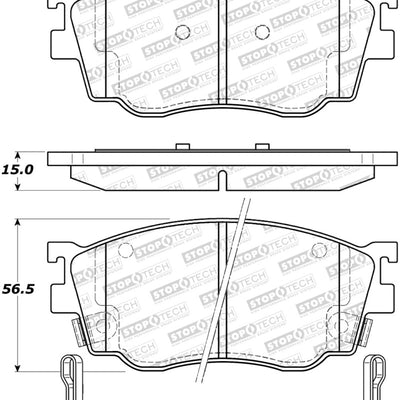 StopTech Street Brake Pads