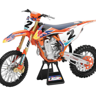 New Ray Toys Red Bull KTM 450SX-F (Cooper Webb #2)/ Scale - 1:6