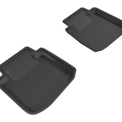 3D MAXpider 2015-2019 Subaru Legacy/Outback Kagu 2nd Row Floormats - Black