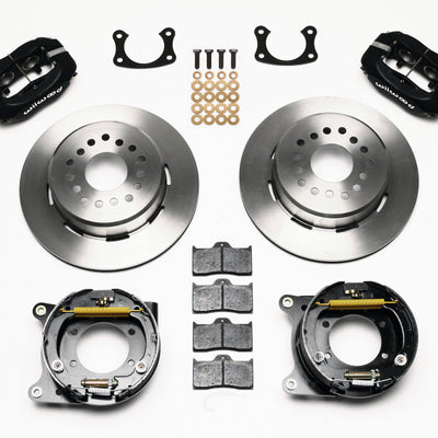 Wilwood Forged Dynalite P/S Park Brake Kit New Big Ford 2.50in offset Staggered Shock
