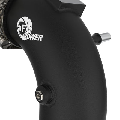 aFe BladeRunner 21-22 Ford F-150 Ecoboost V6-3.5L(tt) Aluminum Hot and Cold Charge Pipe Kit Black