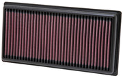 K&N Replacement Air FIlter 10-11 Fiat 500 0.9L L2 / 11 Lancia Ypsilon 0.9L L2