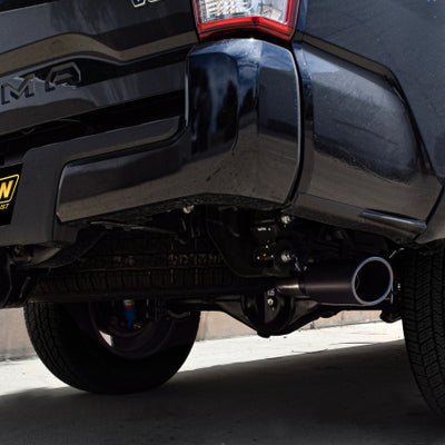 Gibson 16-22 Toyota Tacoma TRD Sport 3.5L 2.5in Cat-Back Single Exhaust - Black Elite