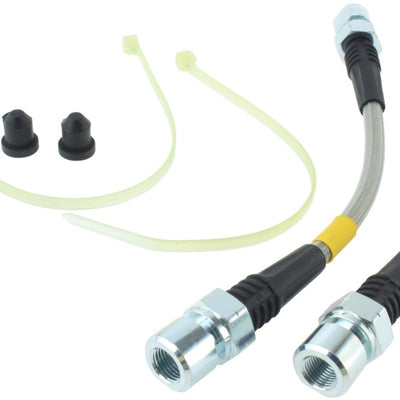 StopTech 92-95 Porsche 968 Exc Sport Brake Package Rear Stainless Steel Brake Line Kit