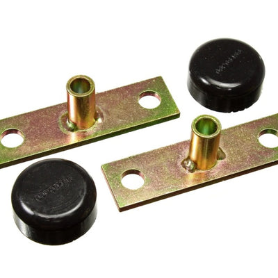 Energy Suspension 66-77 Ford Bronco 4WD Black Tailgate Hinge Bracket & Bushing Set