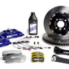 EBC Racing 92-00 BMW M3 (E36) w/Meyle Control Arms Blue Apollo-4 Calipers 330mm Rotors Front BBK