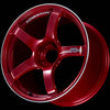 Advan TC4 15x6.5 +40 4-100 Racing Candy Red & Ring Wheel