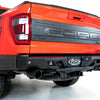 Addictive Desert Designs 2022+ Ford Raptor Stealth Fighter R Bumper w/ 2 Cube Lights - Hammer Black