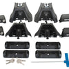 Rhino-Rack 10-14 Subaru Legacy 4 Door Sedan Vortex 2500 2 Bar Roof Rack - Black