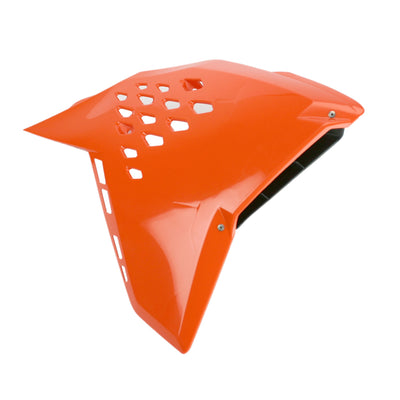 Cycra 07-11 KTM 125-530 SX/XC/SX-F/XC-F/XC-W/XCF-W/EXC/EXC-R Powerflow Radiator Shrouds - Orange