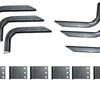 Lund 05-09 Jeep Liberty EZ Running Board Mounting Bracket Kit - Brite