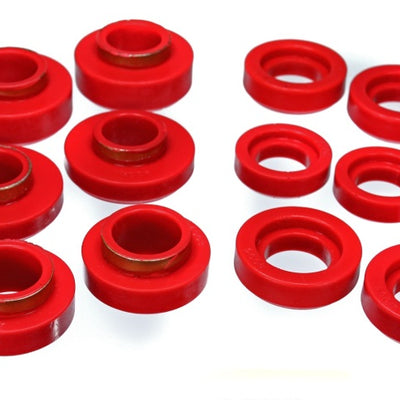 Energy Suspension GM Red Body to Frame Mount and Radiator Support Bushing Set