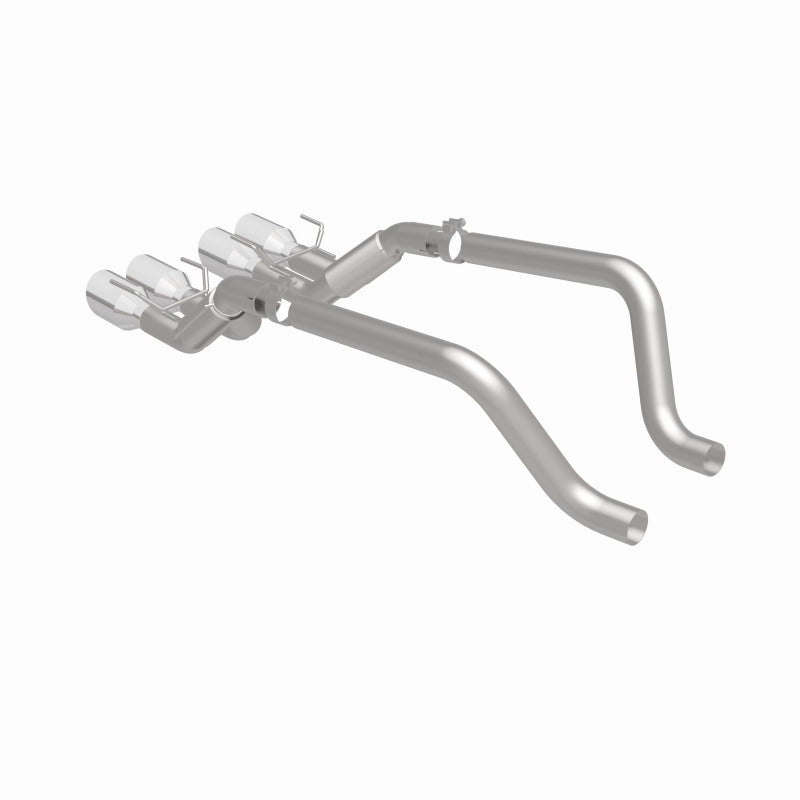 MagnaFlow 09-11 Chev Corvette V8 6.2L Comp Series Quad Center Rear Exit SS Cat-Back Perf Exhaust
