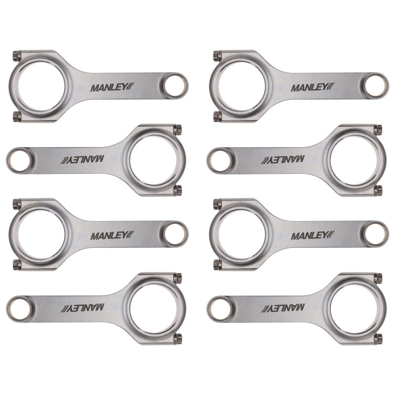 Manley Chevy Small Block LS Series 6.125in H Beam Connecting Rod Set