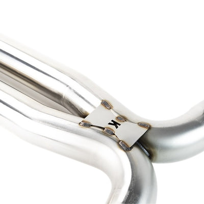 Kooks 2015+ Ford Mustang GT350 5.2L 3in x 2-3/4in Green Cat SS X-Pipe Kooks HDR Req