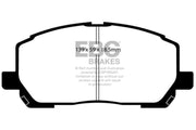 EBC 00-03 Toyota Highlander 2.4 2WD Yellowstuff Front Brake Pads