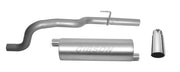 Gibson 02-04 Jeep Grand Cherokee Laredo 4.0L 2.5in Cat-Back Single Exhaust - Aluminized