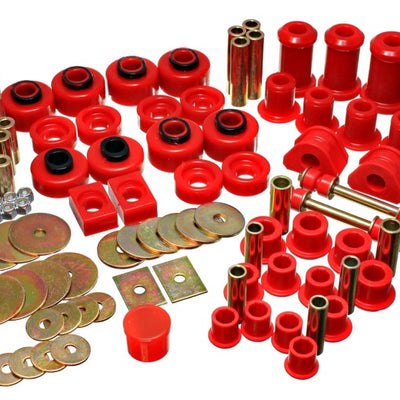 Energy Suspension Ford F-150/F-250 4WD Red Hyper-flex Master Bushing Set