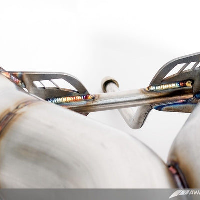 AWE Tuning McLaren MP4-12C Performance Exhaust - Machined Tips