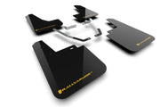 Rally Armor 24-26 Subaru Crosstrek (Wilderness Only) Black UR Mudflap W/Wild-Orange Logo No Drill Re