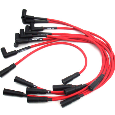 JBA 96-99 GM 5.0L/5.7L Truck Ignition Wires - Red