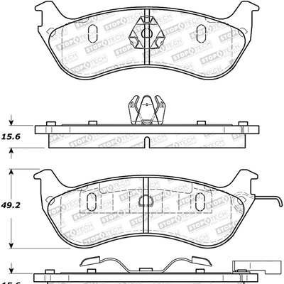 StopTech Street Brake Pads