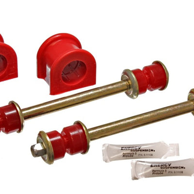 Energy Suspension 98-01 Ford Explorer/Bronco 2WD/4WD 34mm Red  Front Sway Bar Bushing Set