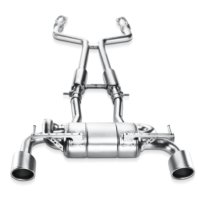 Akrapovic 09-17 Nissan 370Z Evolution Line Cat Back (SS) (Req. Tips)