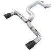 AWE Tuning Ford Focus RS Track Edition Cat-back Exhaust - Diamond Black Tips