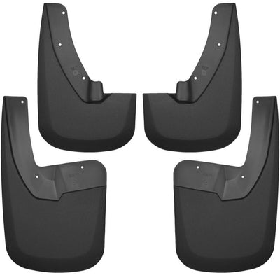 Husky Liners 09-17 Dodge Ram 1500/2500 Both w/ OE Fender Flares Front and Rear Mud Guards - Black