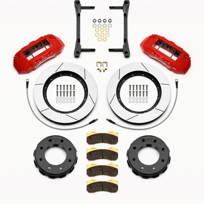 Wilwood TX6R Front Kit 15.00in Red 2011-2015 GM Truck/SUV 2500