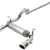 aFe Rebel Series 2.5in 409 SS Cat-Back Exhaust w/ Polished Tips 18-19 Jeep Wrangler (JL) V6 3.6L