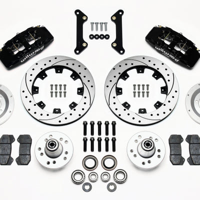Wilwood Dynapro 6 Front Hub Kit 12.19in Drilled 70-78 Camaro