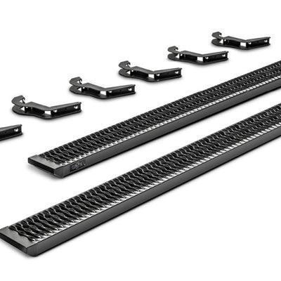 N-Fab Growler Fleet 19-20 Chevy/GMC 1500 Double Cab - Cab Length - Tex. Black