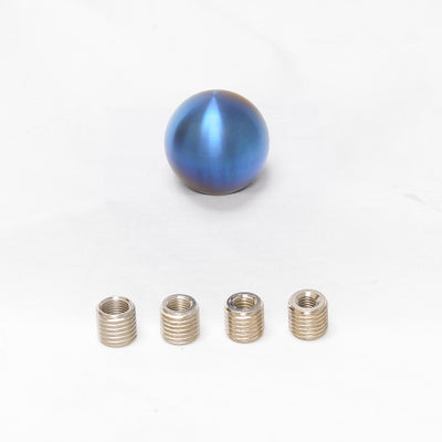 MXP Burned Titanium Round Shift Knob w/Insert