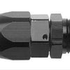 Fragola -12AN Straight Hose End x 3/4 NPT - Black