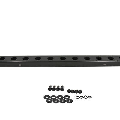 Kentrol 45-86 Jeep CJ 54 Inch Front Bumper with holes - Powdercoat Black