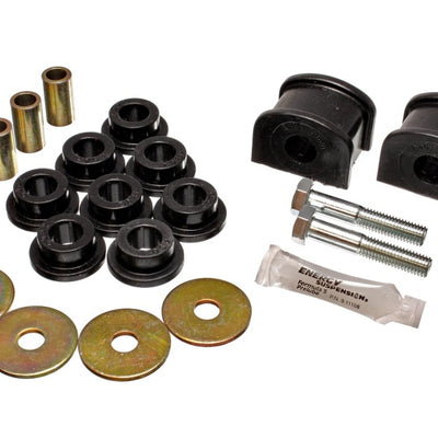 Energy Suspension 95-97 Ford Explorer/Bronco 2WD/4WD 19mm Black Rear Sway Bar Bushing Set