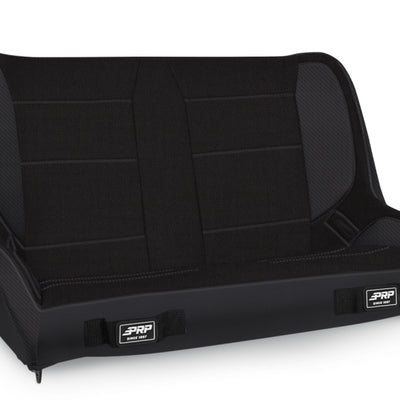 PRP Jeep CJ-7/Wrangler YJ Elite Series Rear Bench- Black