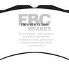 EBC 08-11 Nissan GT-R (R35) 3.8 Twin Turbo (Cast Iron Rotors) Bluestuff Front Brake Pads