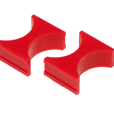 Prothane Universal Shock Reservoir Mounts - 2.5/2.5 Diameter - Red