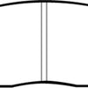 EBC 05-10 Ford Mustang 4.0 Greenstuff Front Brake Pads