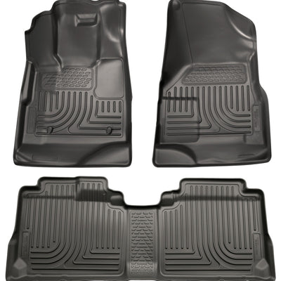 Husky Liners 10-12 Chevy Equinox/GMC Terrain WeatherBeater Combo Black Floor Liners