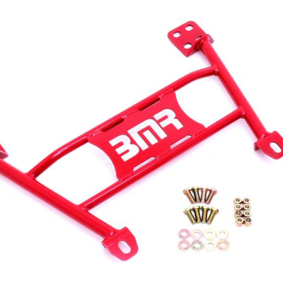BMR 05-14 S197 Mustang Radiator Support Chassis Brace - Red