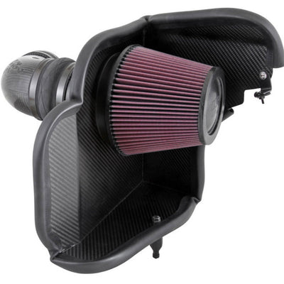 K&N FIPK Carbon Fiber 2014 Chevy Camaro ZL1 V8 6.2L Performance Intake Kit
